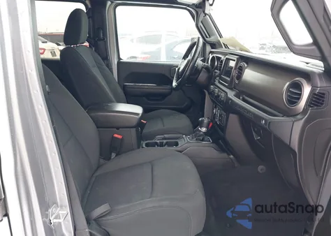 2021 Jeep Wrangler Unlimited Sport S 4X4 z USA, uszkodzony, nr VIN 1C4HJXDM1MW546749